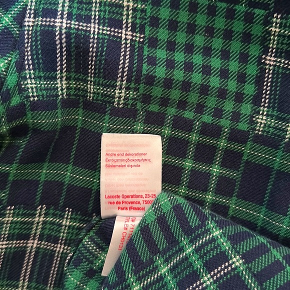Lacoste Live! shirt Size 40 or Medium - Picture 6 of 6